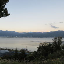 諏訪湖きれい