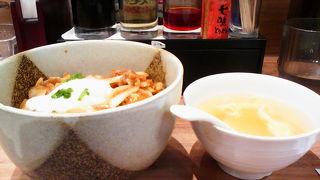 味は良いですがボリュームいまひとつ「焼肉スタミナ黒丼」