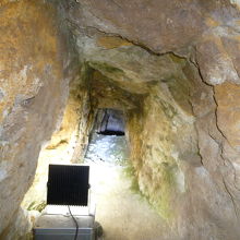 よくこんな坑道を造りました