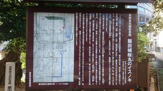 あちこちにある飯田城の史跡
