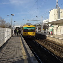 ベレン駅のホーム