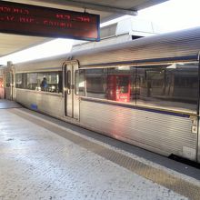 ベレン行きの列車（カイスソドレ駅にて）