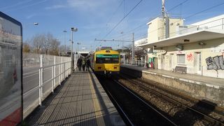 リスボン中心部から10分弱で到着