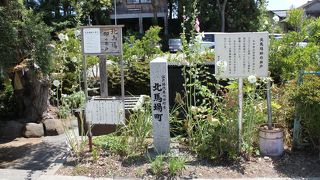住宅地の中にある井戸