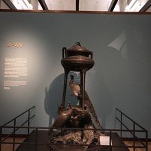 日本の展示も
