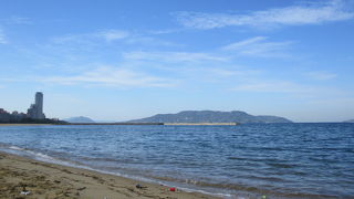 海風が心地よい