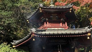 1300年前開かれた古刹