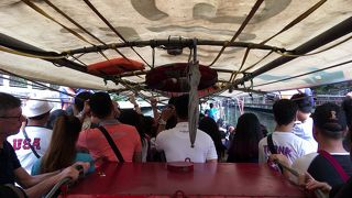 市民の水上の足