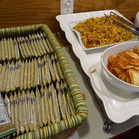 朝食　メニューの種類は少ないほう