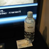 ミネラルウォーターが1本サービスでした。