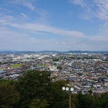 山頂からの眺望