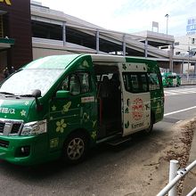 小牧市役所前のバス停