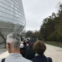 一番左側チケット無しの列