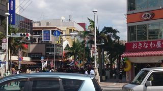 那覇のメインストリート