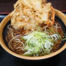 かき揚げそば
