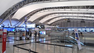 関空のJAL便の離発着ターミナル