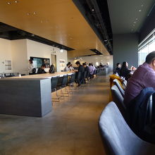 結構広いラウンジ内