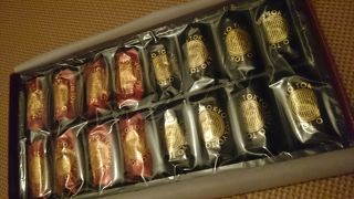 チョコレート菓子を頂きました