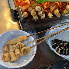 おでんとキンパ。