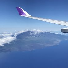 機内からの景色