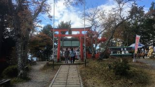 山の上のパワースポット