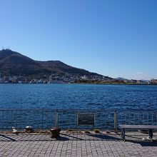 イカ広場からの風景