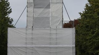 靖国神社の真ん中に