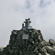 遠くからは同定し難い山頂