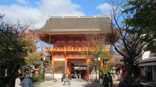 八坂神社の正門なのよー