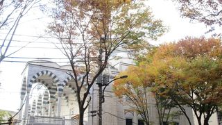 美しい回教寺院です