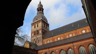 街の中心にある大聖堂