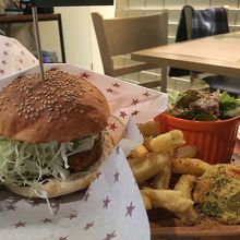 ハンバーガーセット