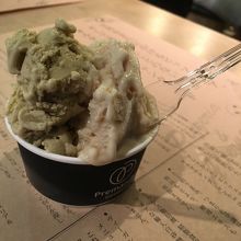 ピスタチオとマロンのジェラート