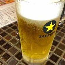 冷えた生ビール