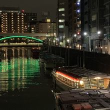 夜景も美しい浅草橋からの眺め