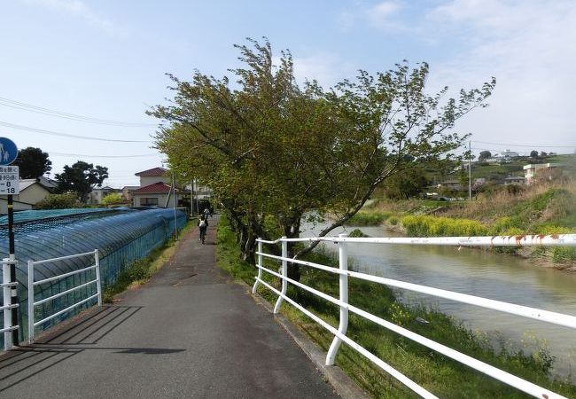 牧之原市を流れる２級河川です。