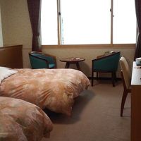 ツインの洋室。