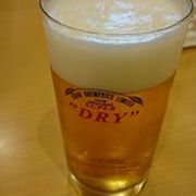 美味しい生ビールが無料で楽しめる