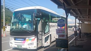 上高地へのバス