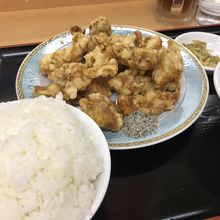 から揚げ定食