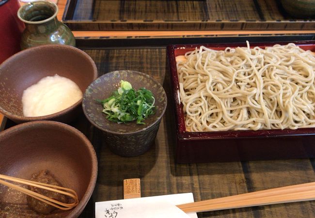 美味しいお蕎麦屋さん