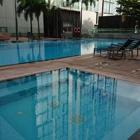 宿泊者全員が使用できるプール