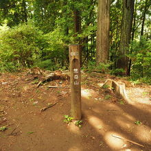 惣岳山山頂