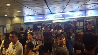 BTSとの乗り換え駅