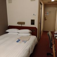 今回はダブルベッドなので楽々！