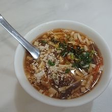 酸辣湯スープ