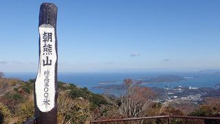 朝熊山頂展望台