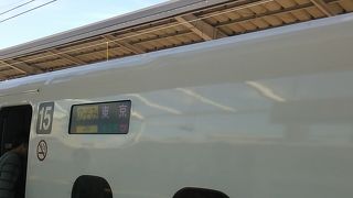 2018年10月15日の岡山10時15分発のぞみ30号東京行きの様子