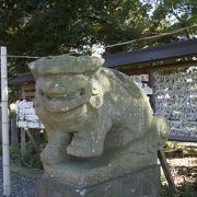 アイ&#12316;ン狛犬で有名になった神社