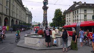 観光途中の給水地点